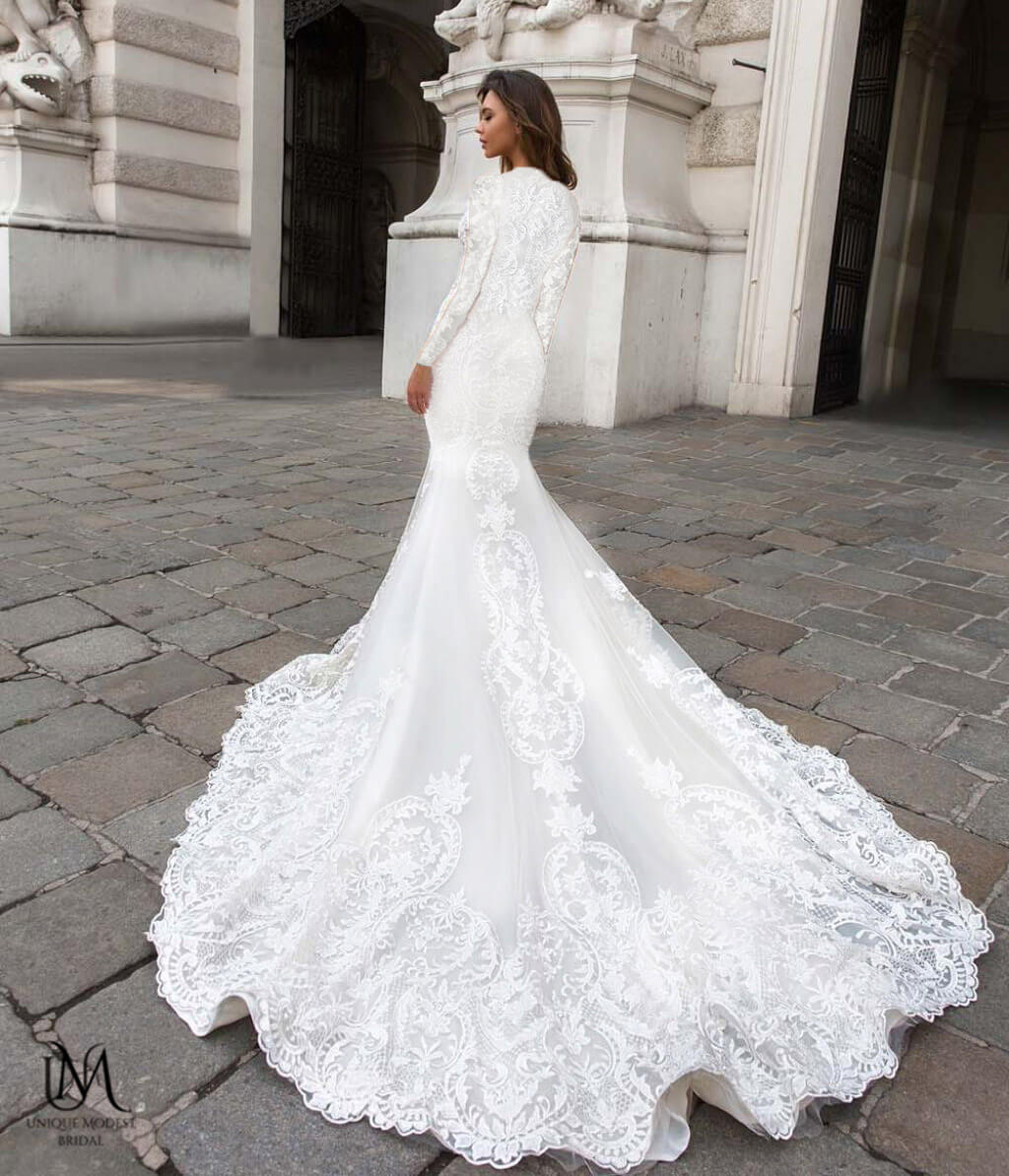 Mermaid Collection Catalog Unique Modest Bridal